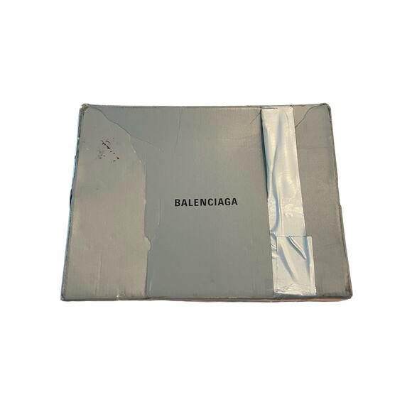 Balenciaga Logo Knit Fabric Speed Trainer Sock Sneakers Rainbow Streetwear US 9 - Picture 11 of 11